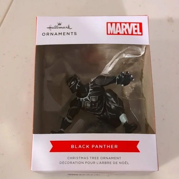 Hallmark Christmas  Ornament Black Panther NWT - Picture 4 of 5